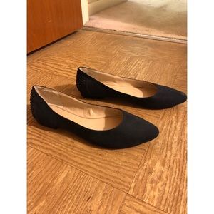Nine West Dark Blue pointed flats